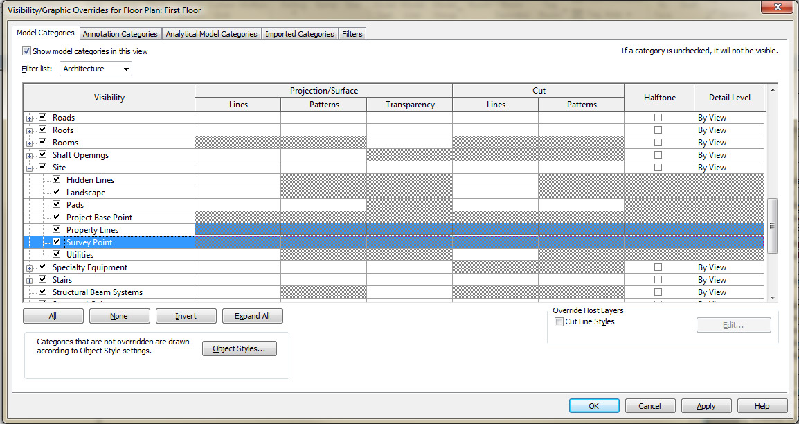 revit template